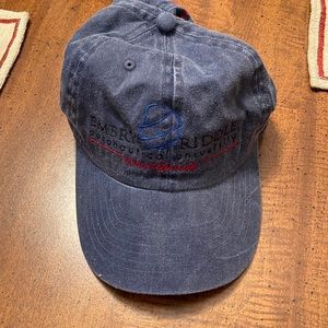 Embry-Riddle Aeronautical University worldwide campus cap brushed cotton blue